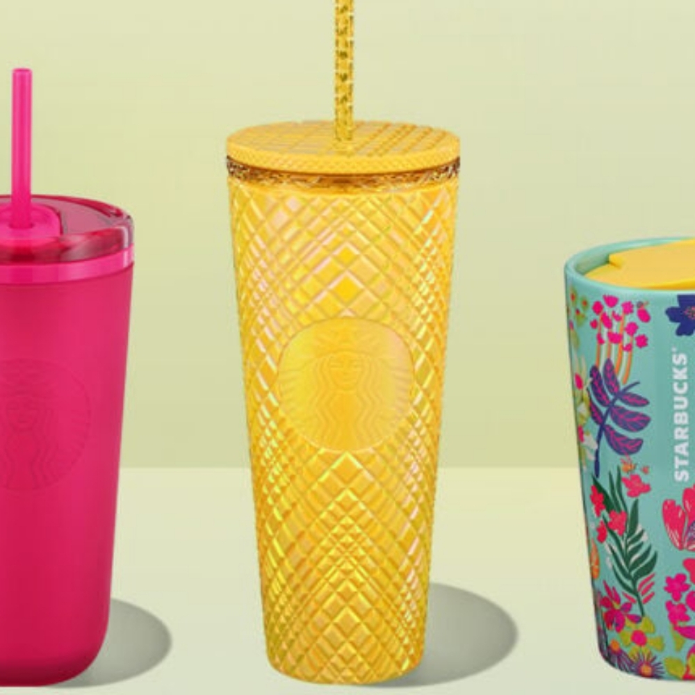 Starbucks Spring Yellow Tumbler